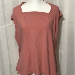 Coldwater Creek peach pullover shirt